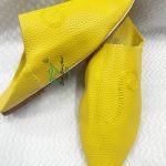 Babuchas de hombre amarillas