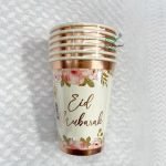Vasos de papel Eid Mubarak