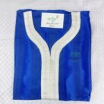 Gandora Jawhara Azul eléctrico con blanco