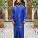 Gandora Jawhara Azul eléctrico