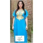 Gandora tradicional azul cielo