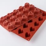 Molde de silicona corazón