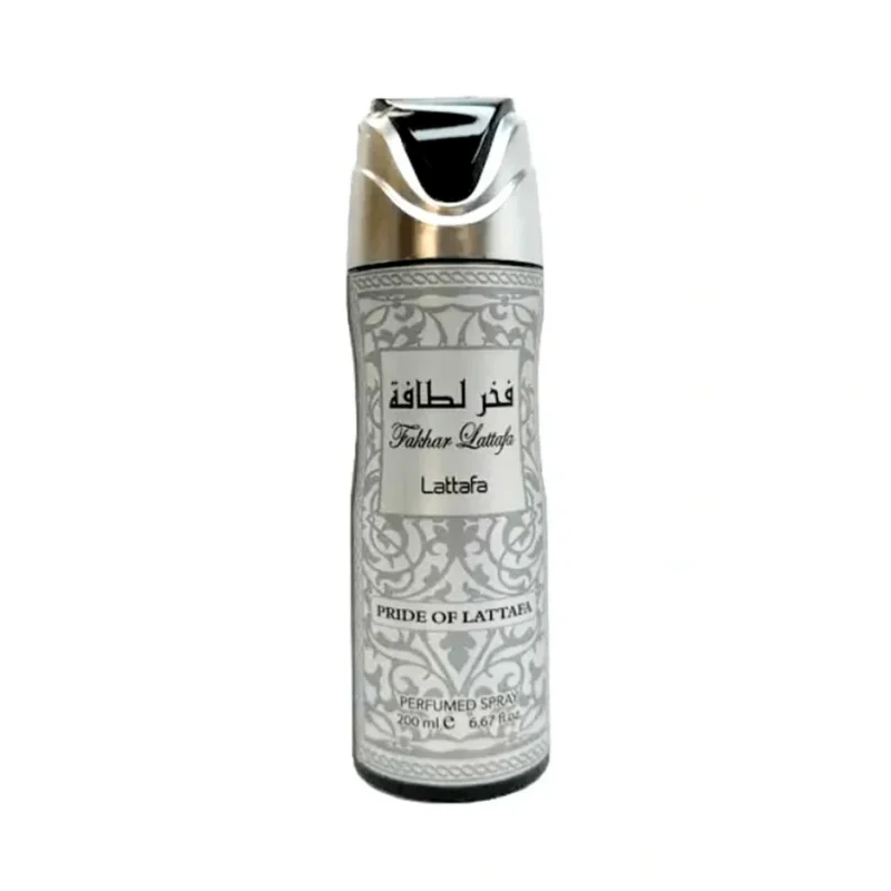 Lattafa Fakhar Silver Perfume body spray/desodorante 200 ml - Imagen 2