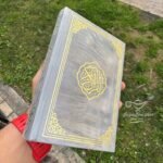 Coran Hafs 20x14cm Gris