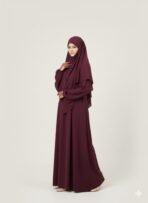 Abaya + khimar Salma Medina - Imagen 2